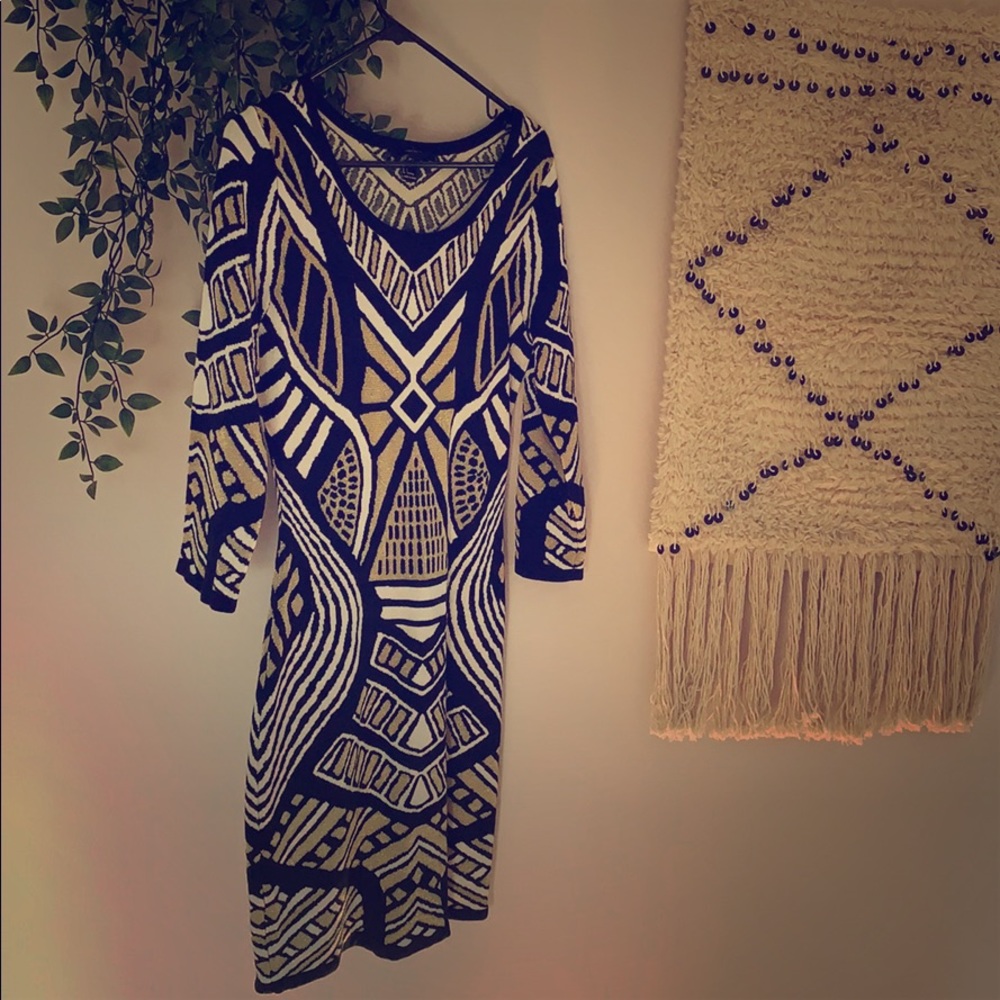 Gatsby Style Sweater Dress